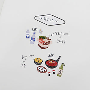 Suatelier Stickers - 1109 Food Trip 3
