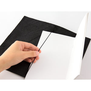 Traveler's Notebook Black - Regular Size - Leather Journal Notebook Kit