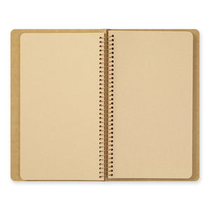 Midori Traveler's Company TRC Spiral Ring Notebook - A5 Slim - Kraft Paper