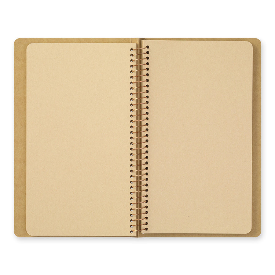 Midori Traveler's Company TRC Spiral Ring Notebook - A5 Slim - Kraft Paper