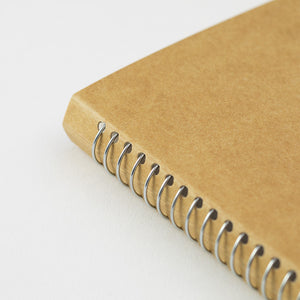 Midori Traveler's Company TRC Spiral Ring Notebook - A5 Slim - Blank White
