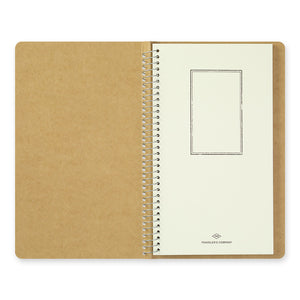 Midori Traveler's Company TRC Spiral Ring Notebook - A5 Slim - Watercolor Paper