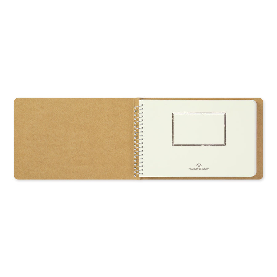 Midori Traveler's Company TRC Spiral Ring Notebook - B6 Slim - Blank White