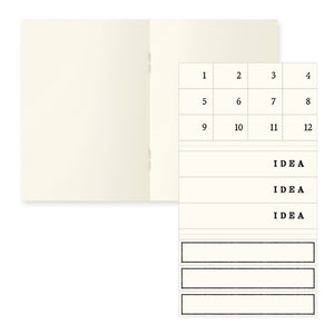 Midori MD Products - A7 Notebook Set (3pc) - Blank