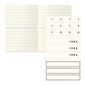 Midori MD Products - A7 Notebook Set (3pc) - Lined