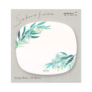 Midori Sticky Notes Transparency Leaves - 19082006