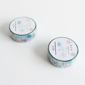 Yohaku Clear Masking Tape - Yukinohana CT-015