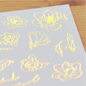 MU Print On Sticker Gold Foil Transfer - 004 - Chenguang Mulan