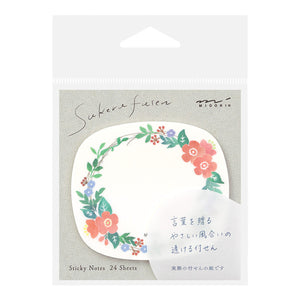 Midori Sticky Notes Transparency Wreath - 19079006
