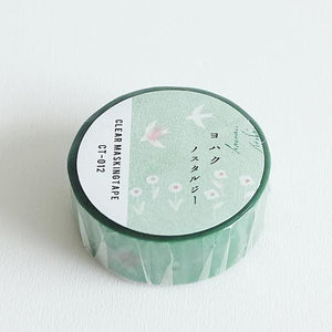 Yohaku Clear Masking Tape - Nostalgia CT-012