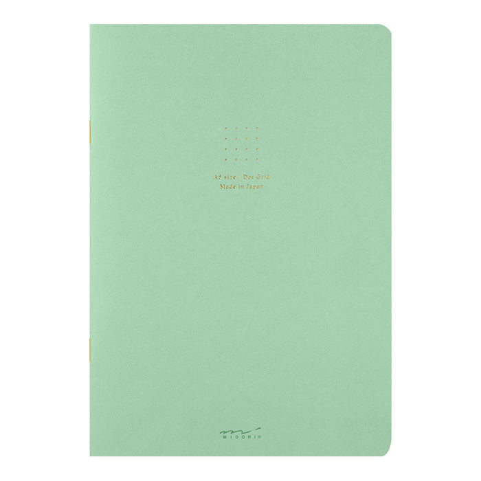 Midori A5 Notebook Color Dot Grid - Green