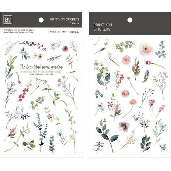 MU Print On Sticker Transfer - 193