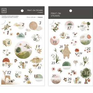 MU Print On Sticker Transfer - 165 - Mountain Time