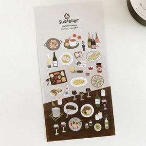 Suatelier Stickers - 1134 Wine Bar