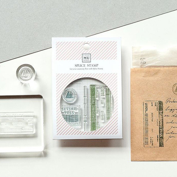 MU Print Record Stamp Set - No. 3003