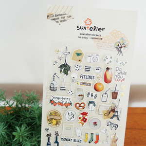 Suatelier Stickers - 1025 Reminisce