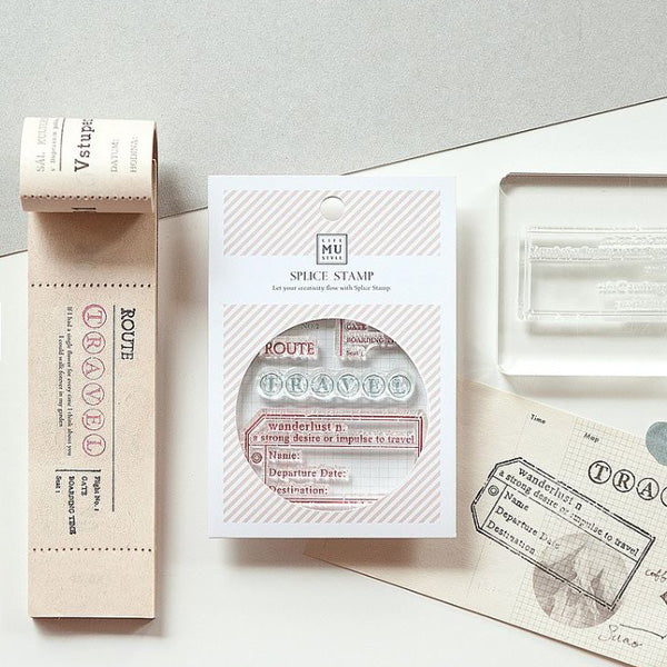 MU Print Record Stamp Set - No. 3002