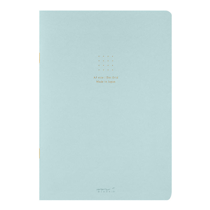 Midori A5 Notebook Color Dot Grid - Blue