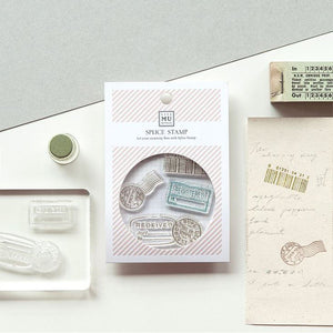 MU Print Record Stamp Set - No. 3001