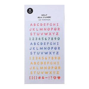 Suatelier Stickers - 1136 Handwriting #4