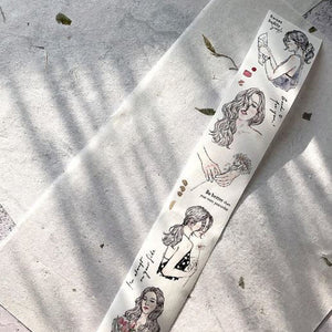Pion - Washi Tape 4.5cm - Sketch Girl