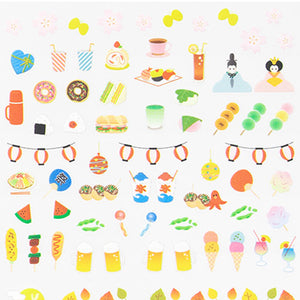 Midori Planner Sticker - 2392 Season Food