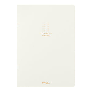 Midori A5 Notebook Color Dot Grid - White