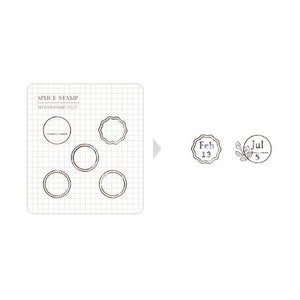 MU Print Icon Stamp Set - 2005 Round Shapes