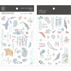 MU Print On Sticker Transfer - 198