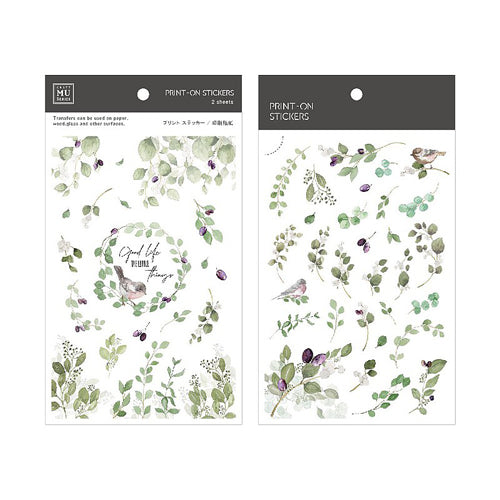 MU Print On Sticker Transfer - 187