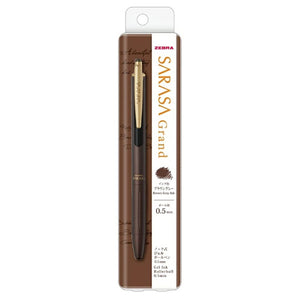 Zebra Sarasa Grand Brass Pen - Vintage Brown Gray P-JJ56-VEG