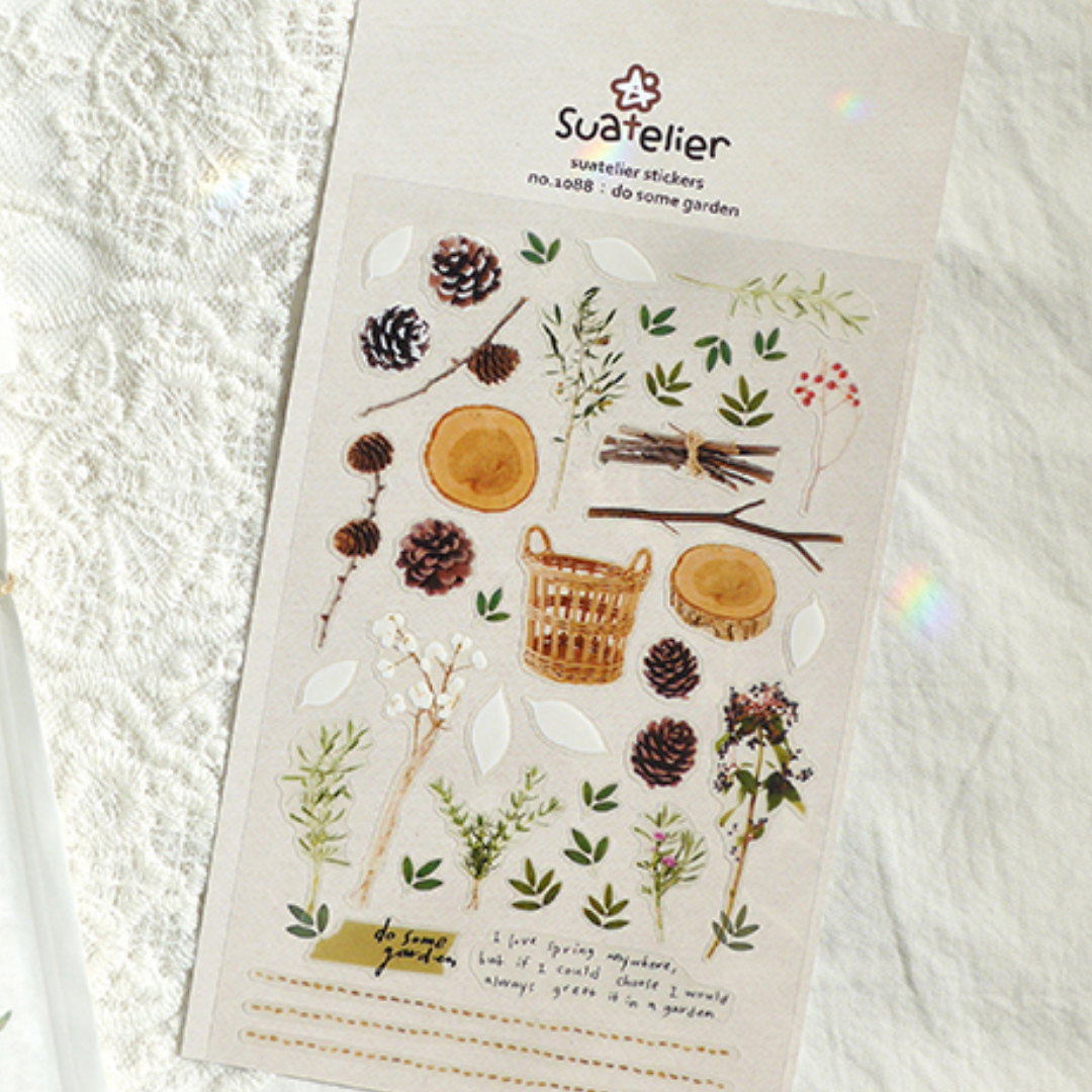 Suatelier Stickers - 1088 Do Some Garden