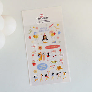 Suatelier Stickers - 1114 Congratulations