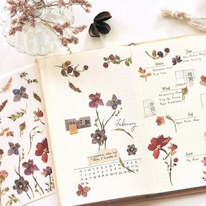 MU Print On Sticker Transfer - 158 - Yangcheng Flower