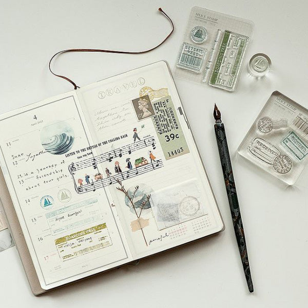 MU Print Record Stamp Set - No. 3003