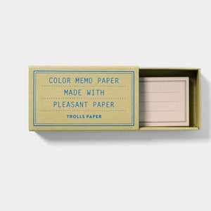 Trolls Paper Color Memo Paper
