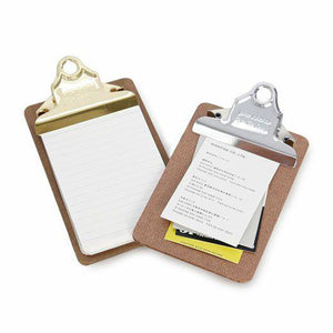 Penco Old School Clipboard /Mini /Gold Clip