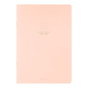 Midori A5 Notebook Color Dot Grid - Pink