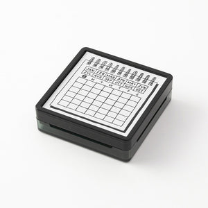 Midori Paintable Stamp - Calendar