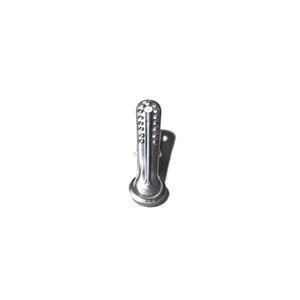 Retro Aluminum Clips from Japan - Round