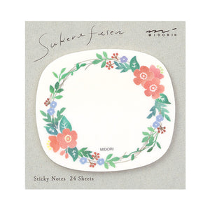 Midori Sticky Notes Transparency Wreath - 19079006