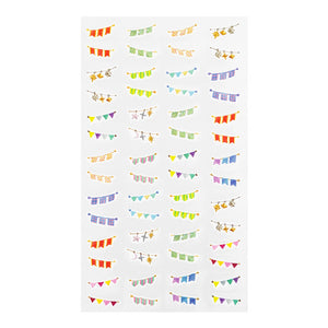 Midori Stickers For Diary Daily records - 82571 Garland
