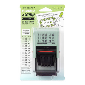 Midori Paintable Rotating Date Stamp - Frame 35454