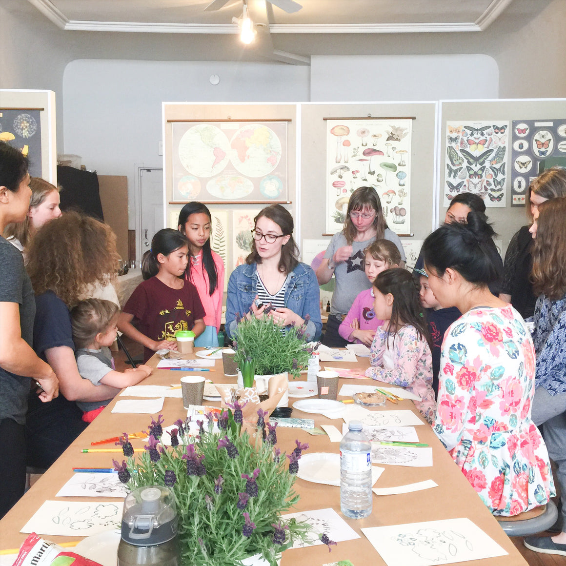Intro to Watercolor for Holiday Card Making Workshop