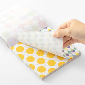 Midori 15cm Origami Paper Pad - Watercolor