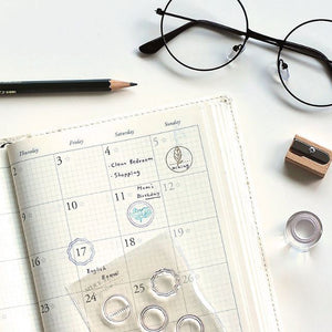 MU Print Icon Stamp Set - 2005 Round Shapes