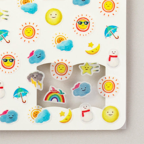 Midori Stickers For Diary Daily records - 82564 Weather