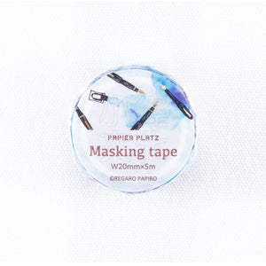 Papier Platz x Regaro Papiro  - Fountain Pen Washi Tape