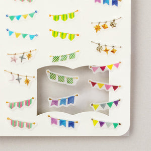Midori Stickers For Diary Daily records - 82571 Garland
