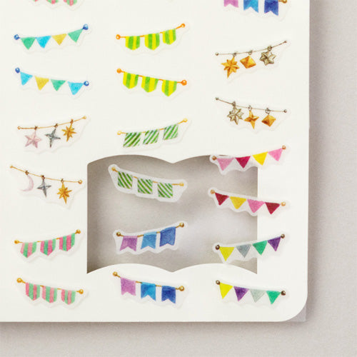 Midori Stickers For Diary Daily records - 82571 Garland